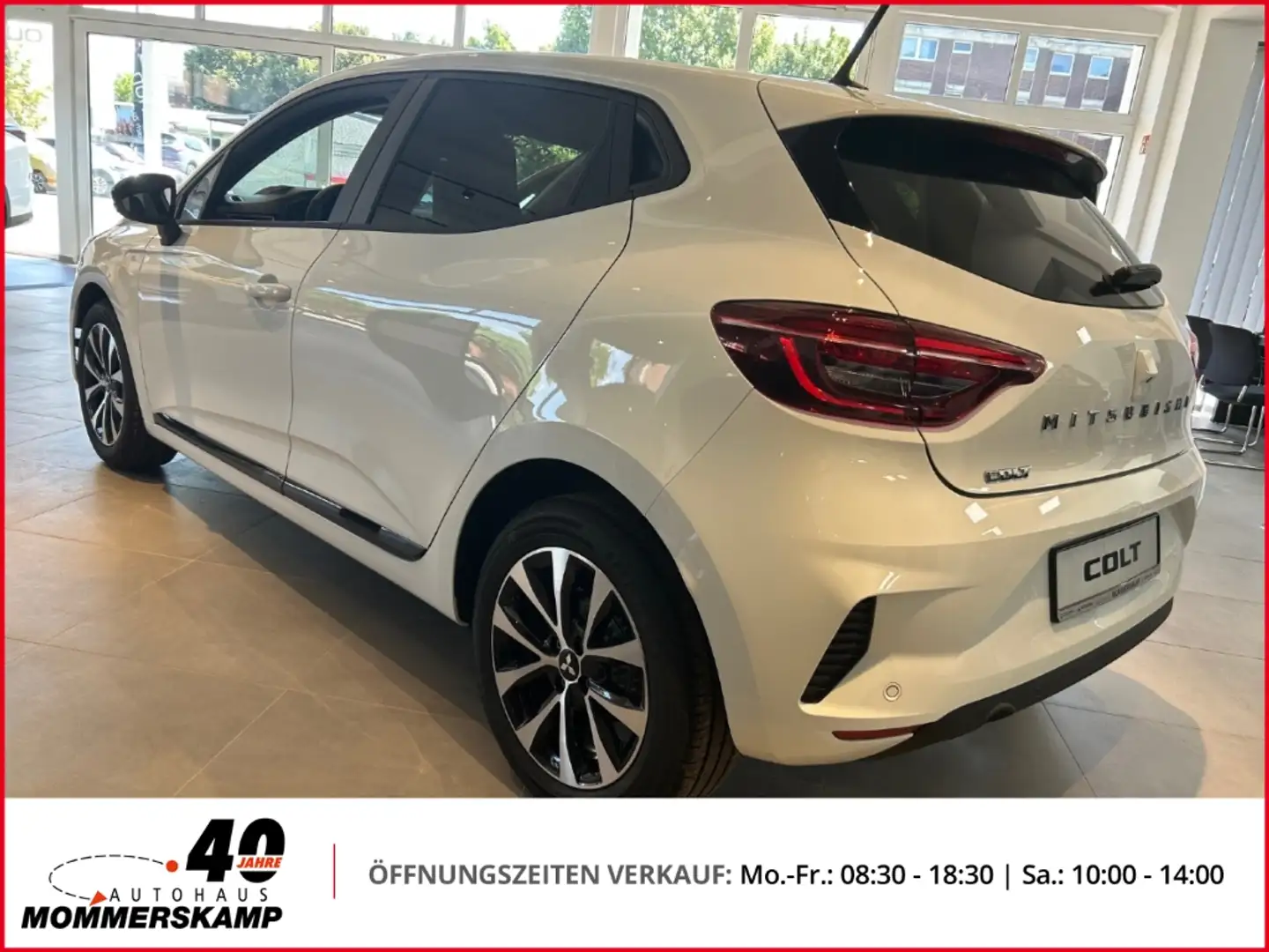 Mitsubishi Colt PLUS 1.0 Turbo+DAB+LED+LDW+Verkehrszeichenerk+PDC+ Weiß - 2