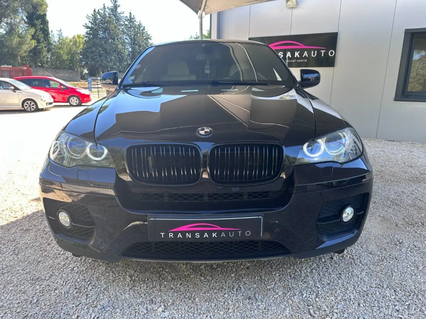 BMW X6 E71/E72 xDrive 50i 407ch Exclusive Individual A / Origine France / Toit Ouvrant / CarPlay Nero - 2