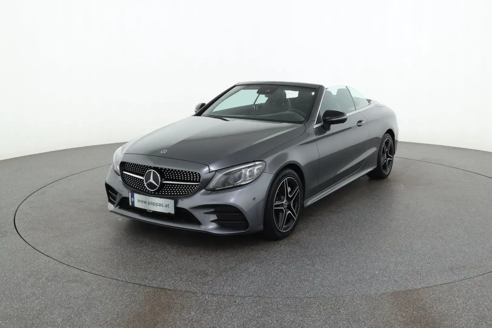 Mercedes-Benz C 300 Cabriolet Perf-AGA Cam Leder SHZ Grau - 2