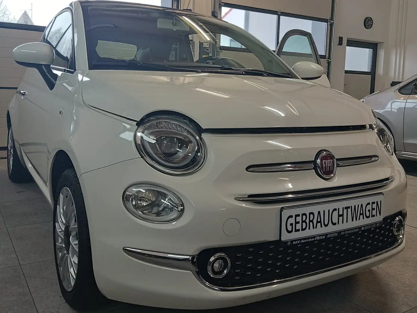 Fiat 500C Lounge NAVI PDC DAB BLUETOOTH KLIMA Blanc - 1