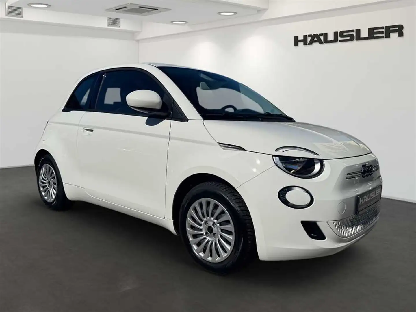 Fiat 500 42kWh Klimaautomatik CarPlay Spurhalteassistent Weiß - 2