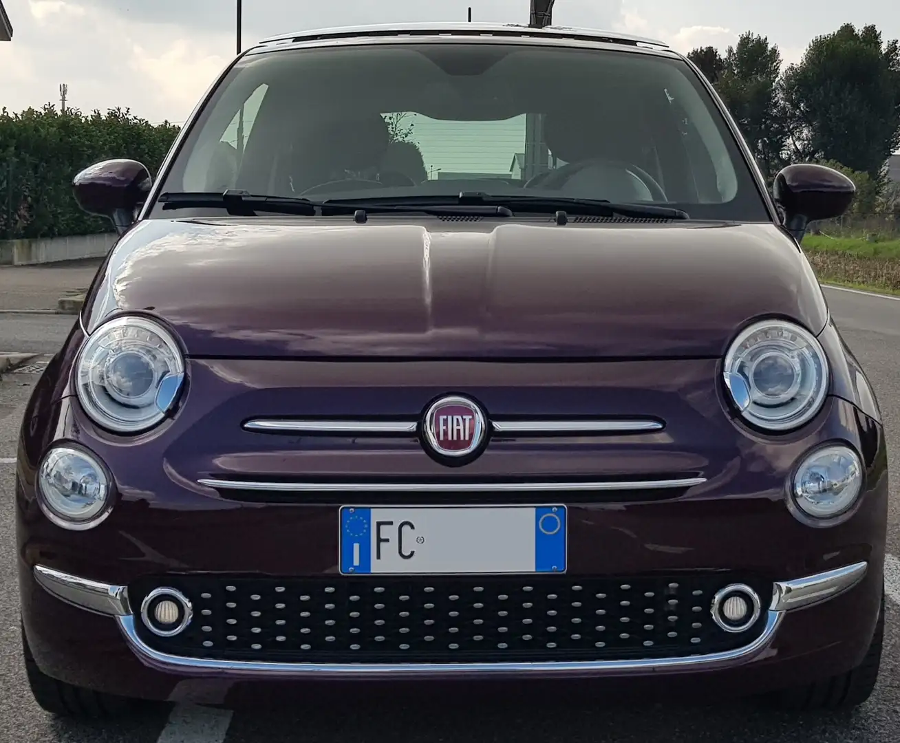 Fiat 500 500 III 2015 1.2 Lounge 69cv Lilla - 2