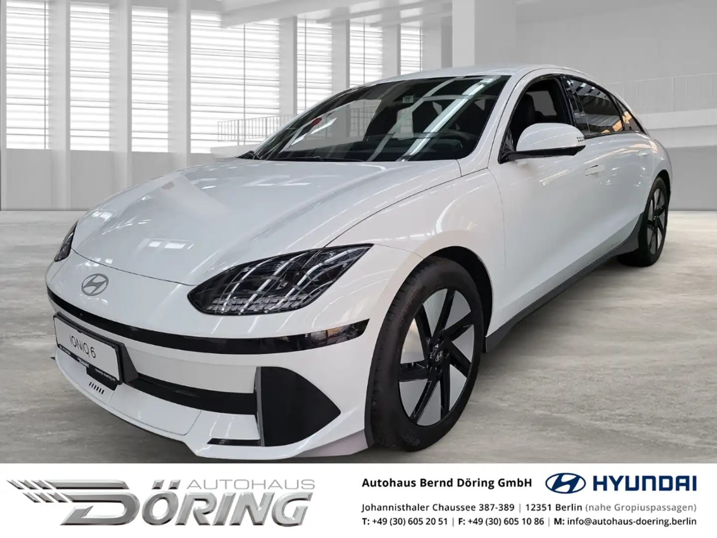 Hyundai IONIQ 6 TECHNIQ 4WD EV 77,4kWh 325 PS Park-Paket Weiß - 1