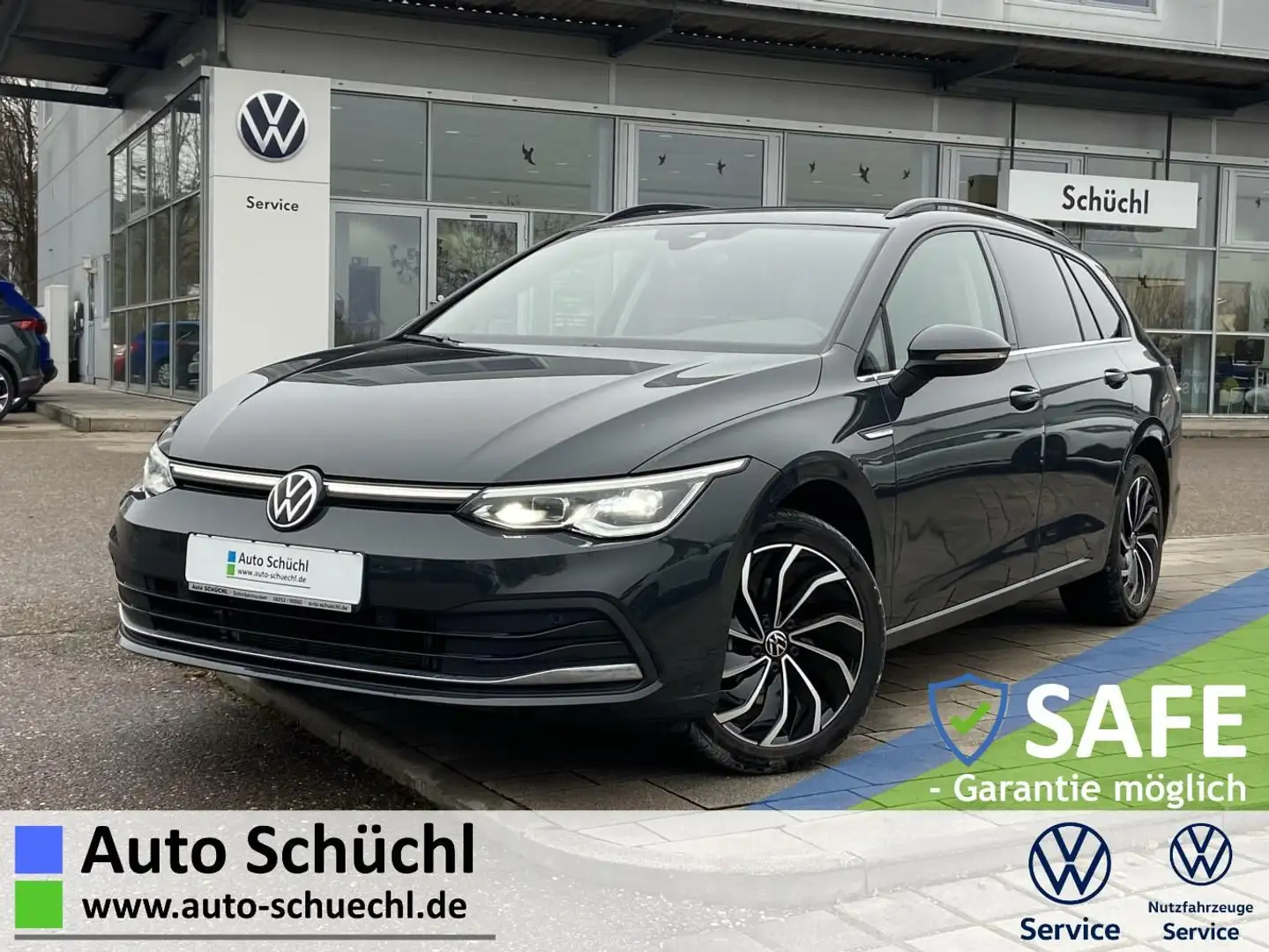 Volkswagen Golf Variant 2.0 TSI DSG STYLE EL.-HECK.+AHK+ACT Grau - 1