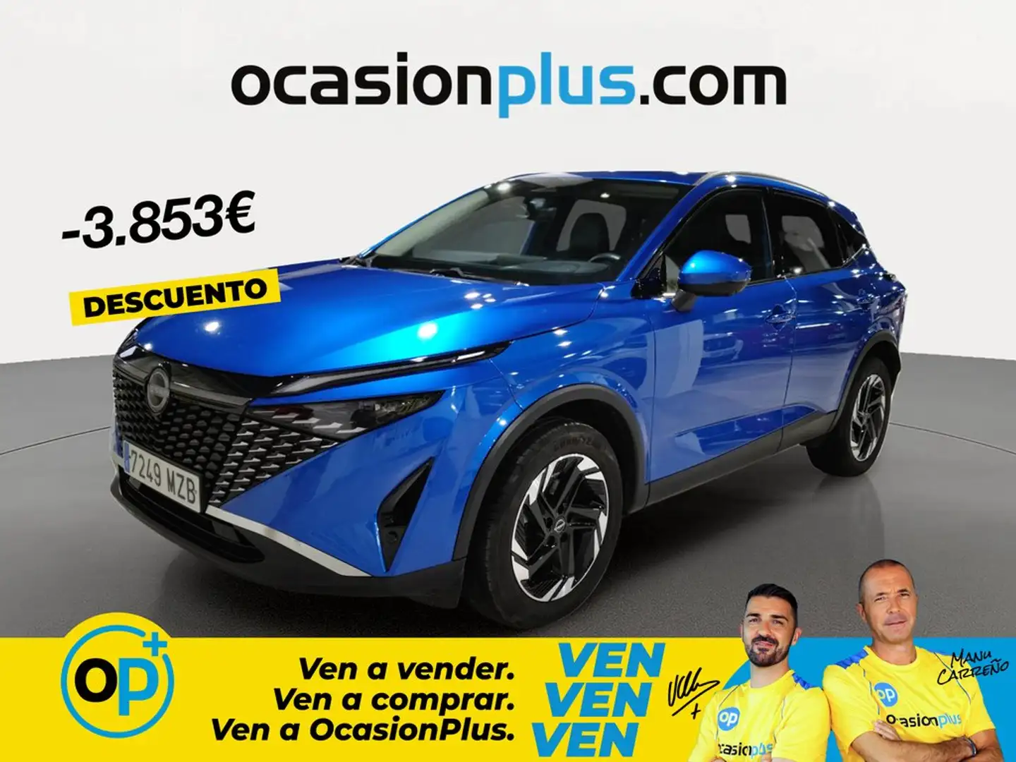 Nissan Qashqai 1.3 DIG-T mHEV 12V N-Connecta 4x2 103kW Azul - 1