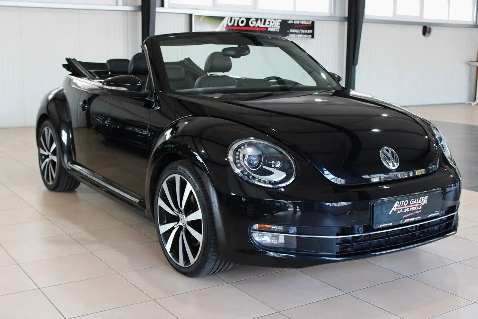 Volkswagen Beetle CabrioletSport*NAVI*LEDER*AUTOMATIK*TÜVNEU Noir - 2