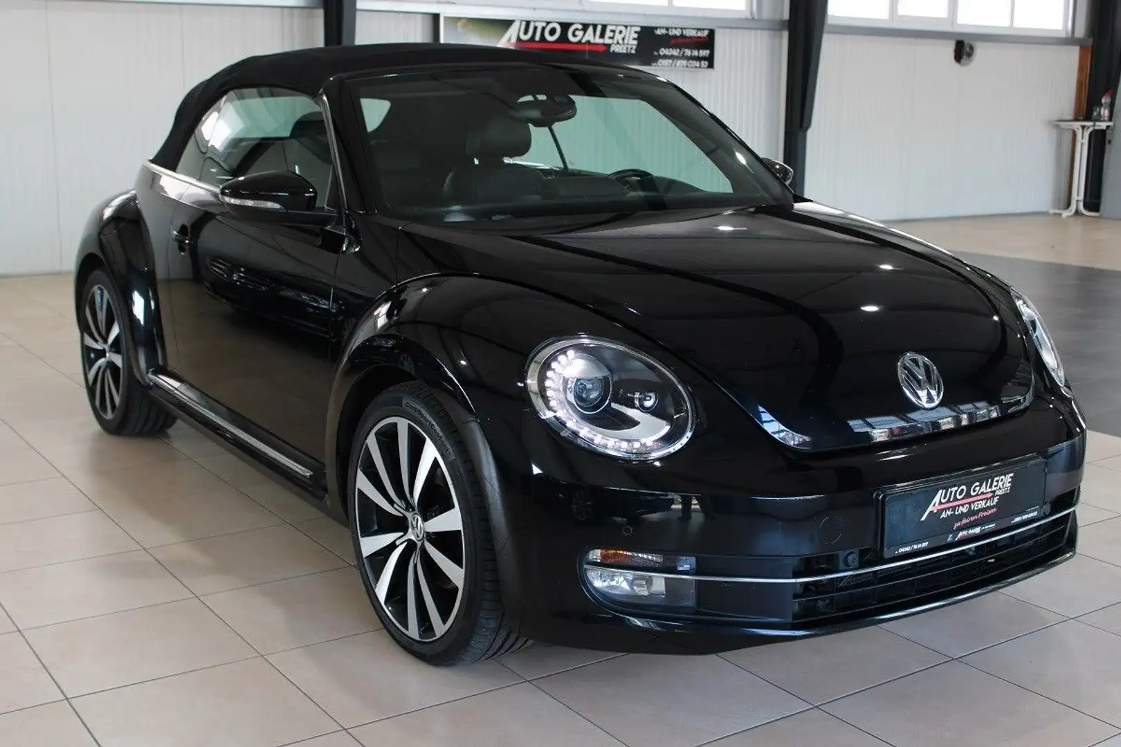 Volkswagen Beetle CabrioletSport*NAVI*LEDER*AUTOMATIK*TÜVNEU Noir - 1