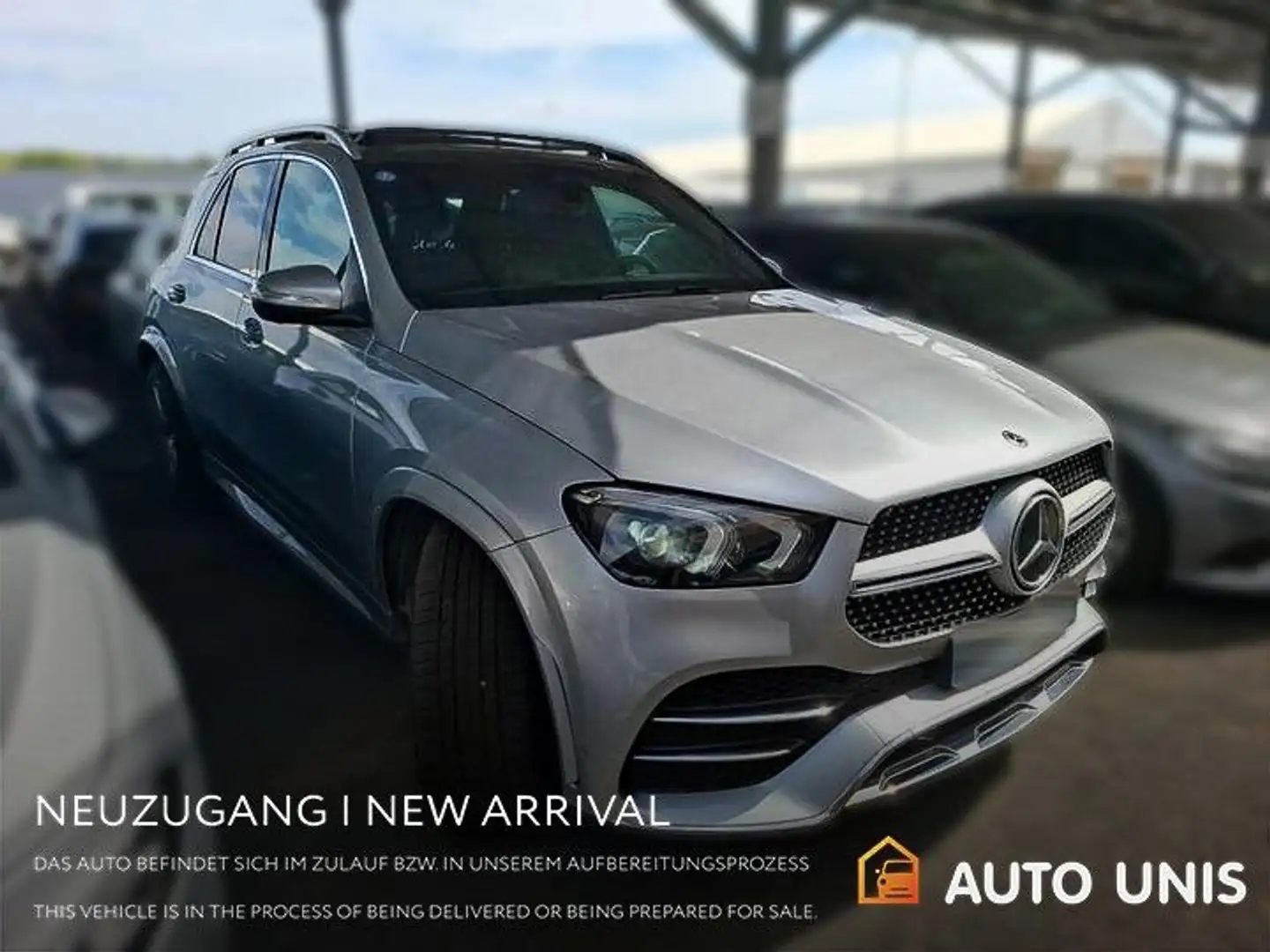 Mercedes-Benz GLE 350 de 4Matic*AMG Line*Kamera 360*Burmester Silber - 2