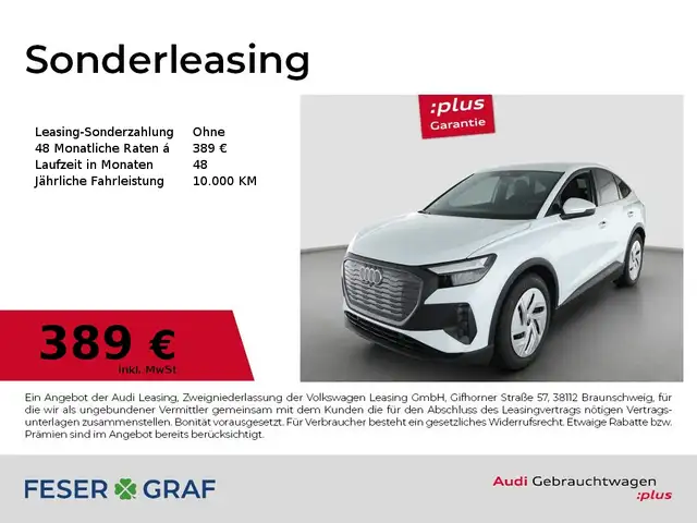 Audi Q4 e-tron Sportback 45e-tron LED/Navi+/GRA/DAB
