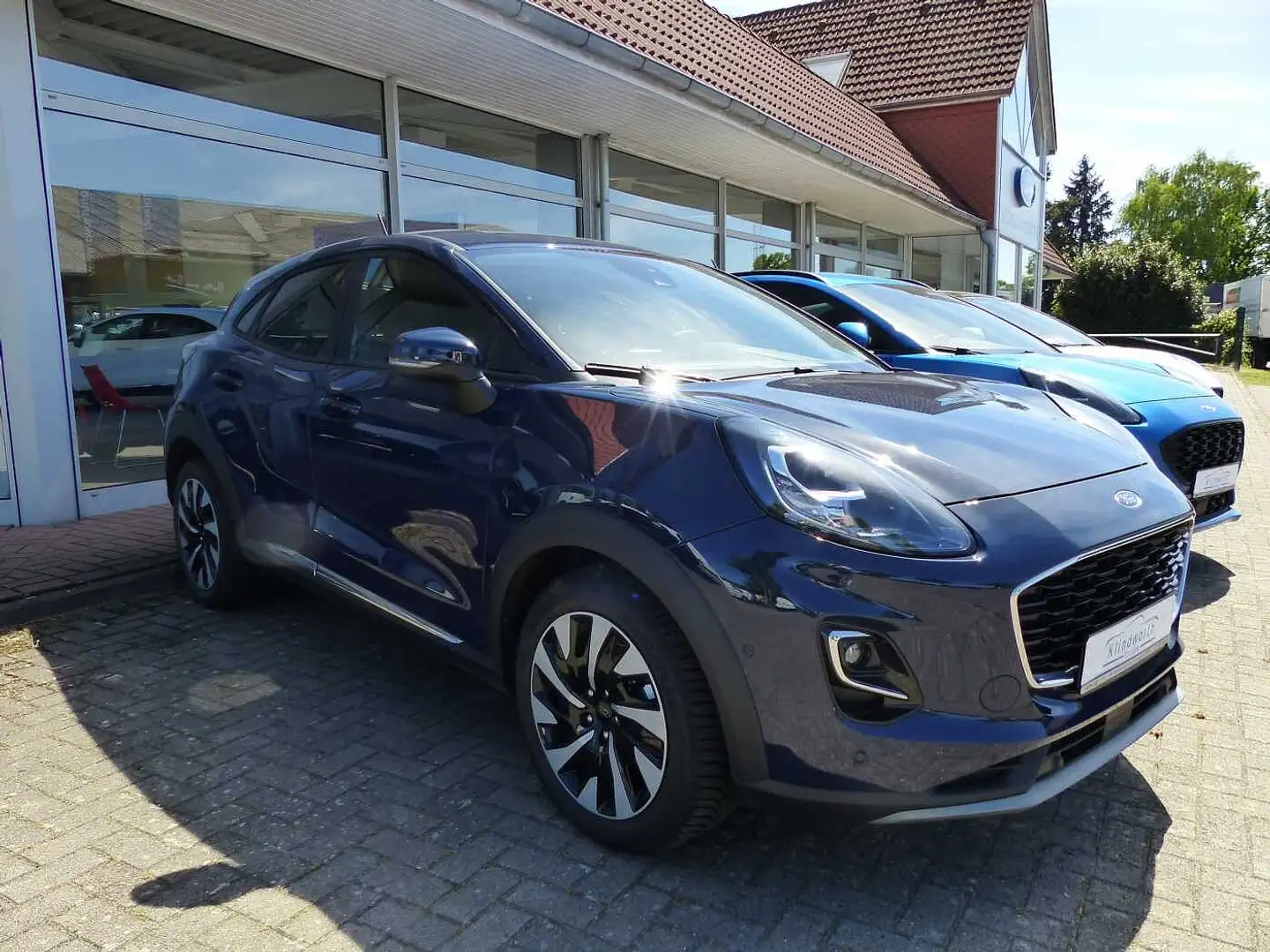 Ford Puma 1.0EcoBoost MHEV Aut. TITANIUM RFK,GJR,LED Blau - 2