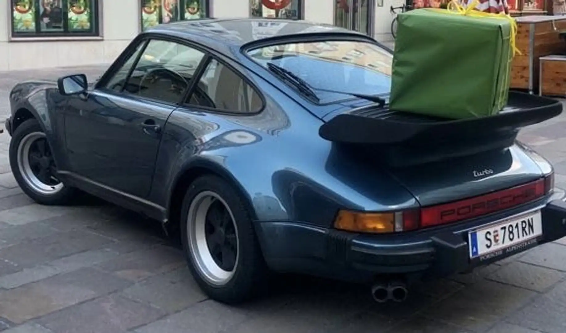 Porsche 930 Turbo Coupe Blau - 2
