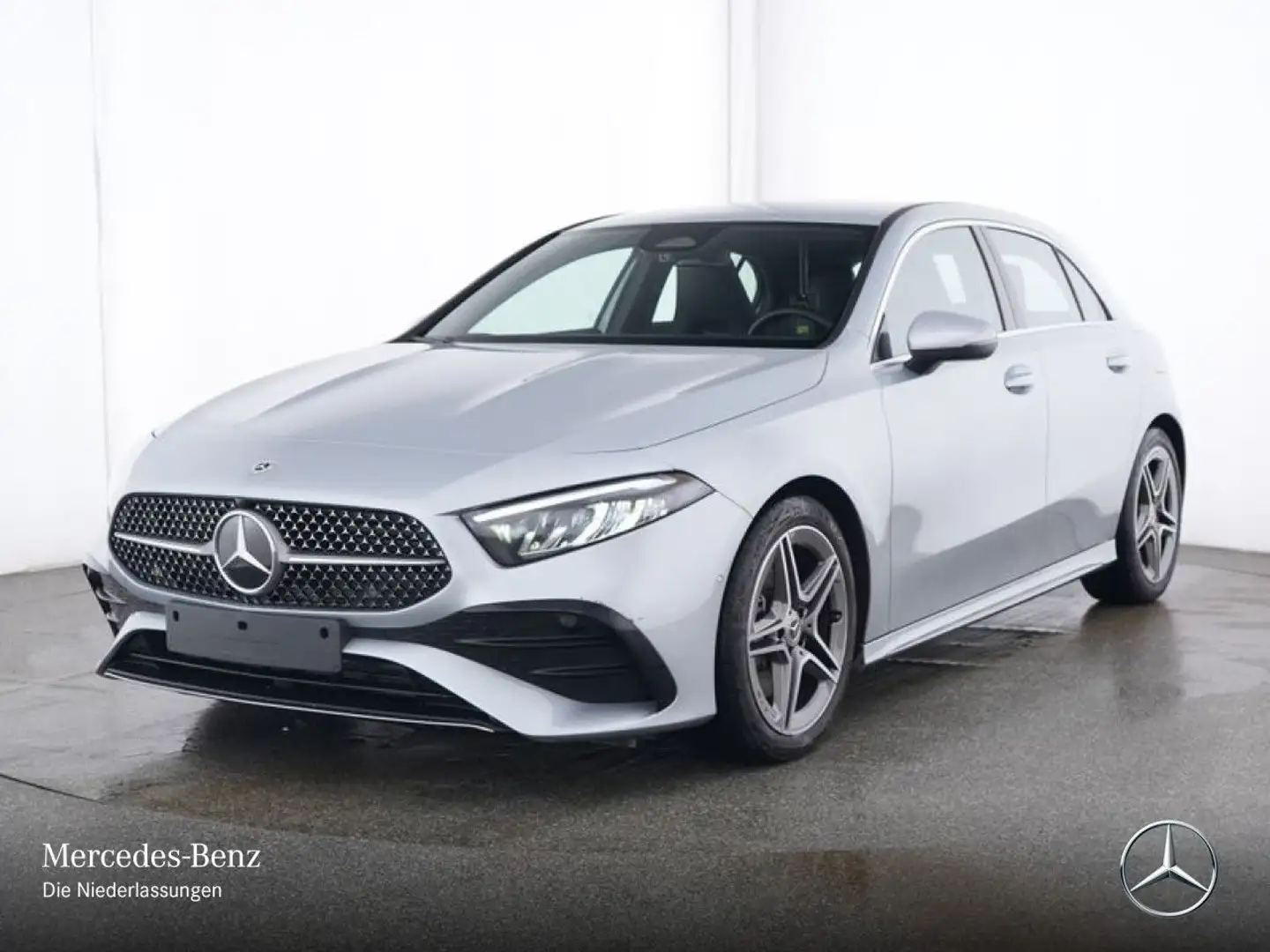 Mercedes-Benz A 220 d AMG+AHK+LED+KAMERA+KEYLESS+8G Silber - 2