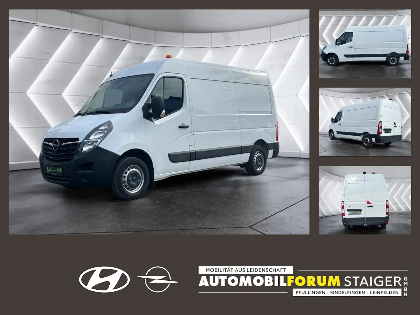 Opel Movano B Kasten 2.3 CDTI L2H2 3.5t HKa AHK,Rfk Білий - 1