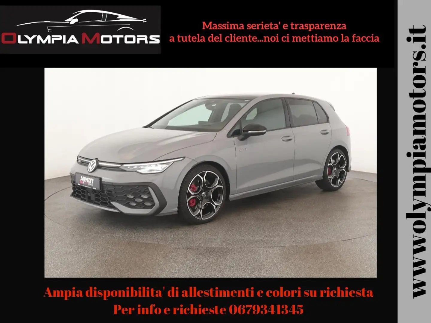 Volkswagen Golf GTI 8.5 TSI PERFORMANCE DSG NAVI MATRIX 19 TETTO Grigio - 1