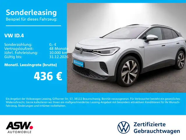 Volkswagen ID.4 Pro 4MOTION LED Navi AHK RFK WÄPU DCC SHZ