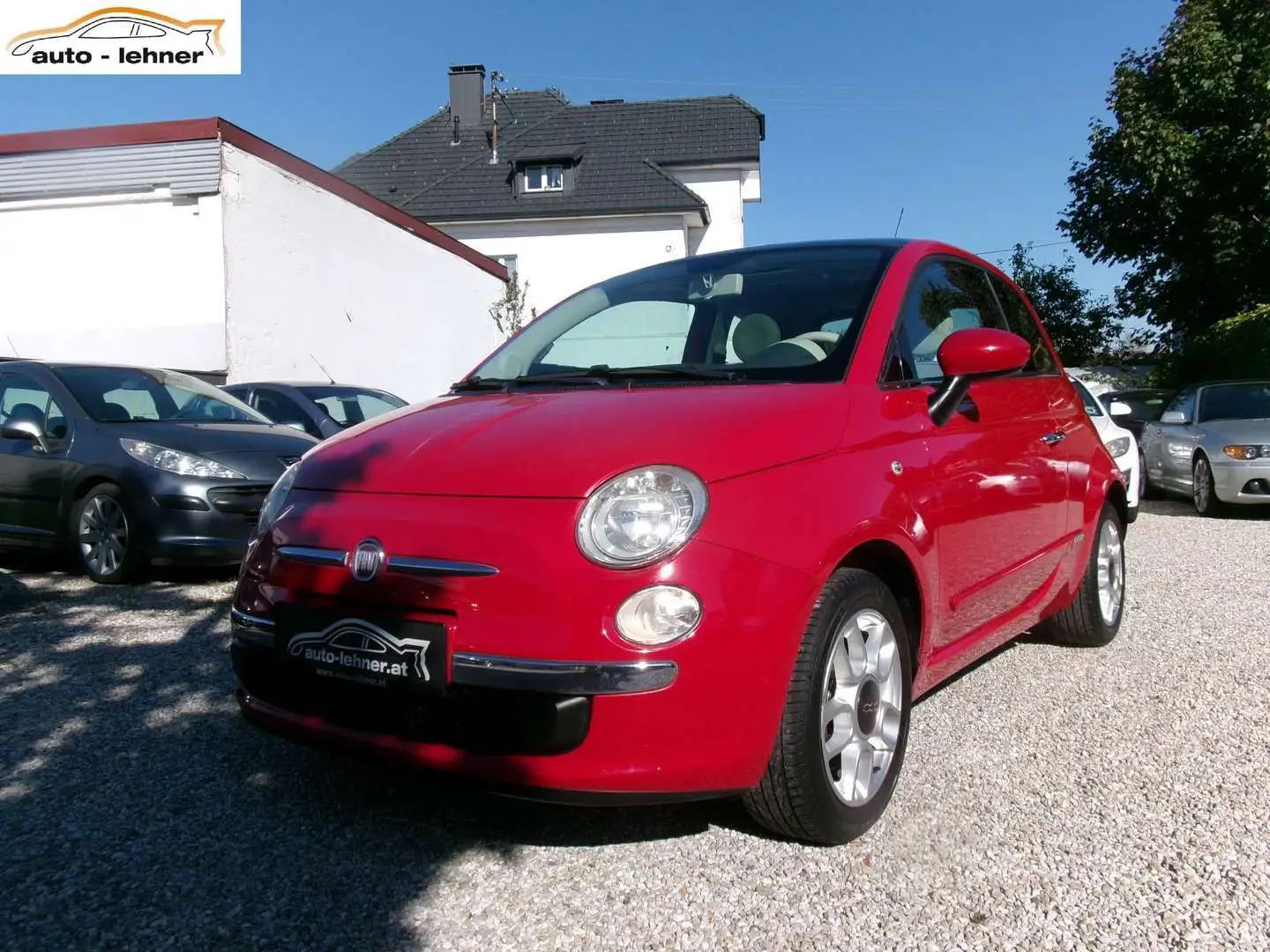 Fiat 500 1,2 8V Lounge Rot - 1