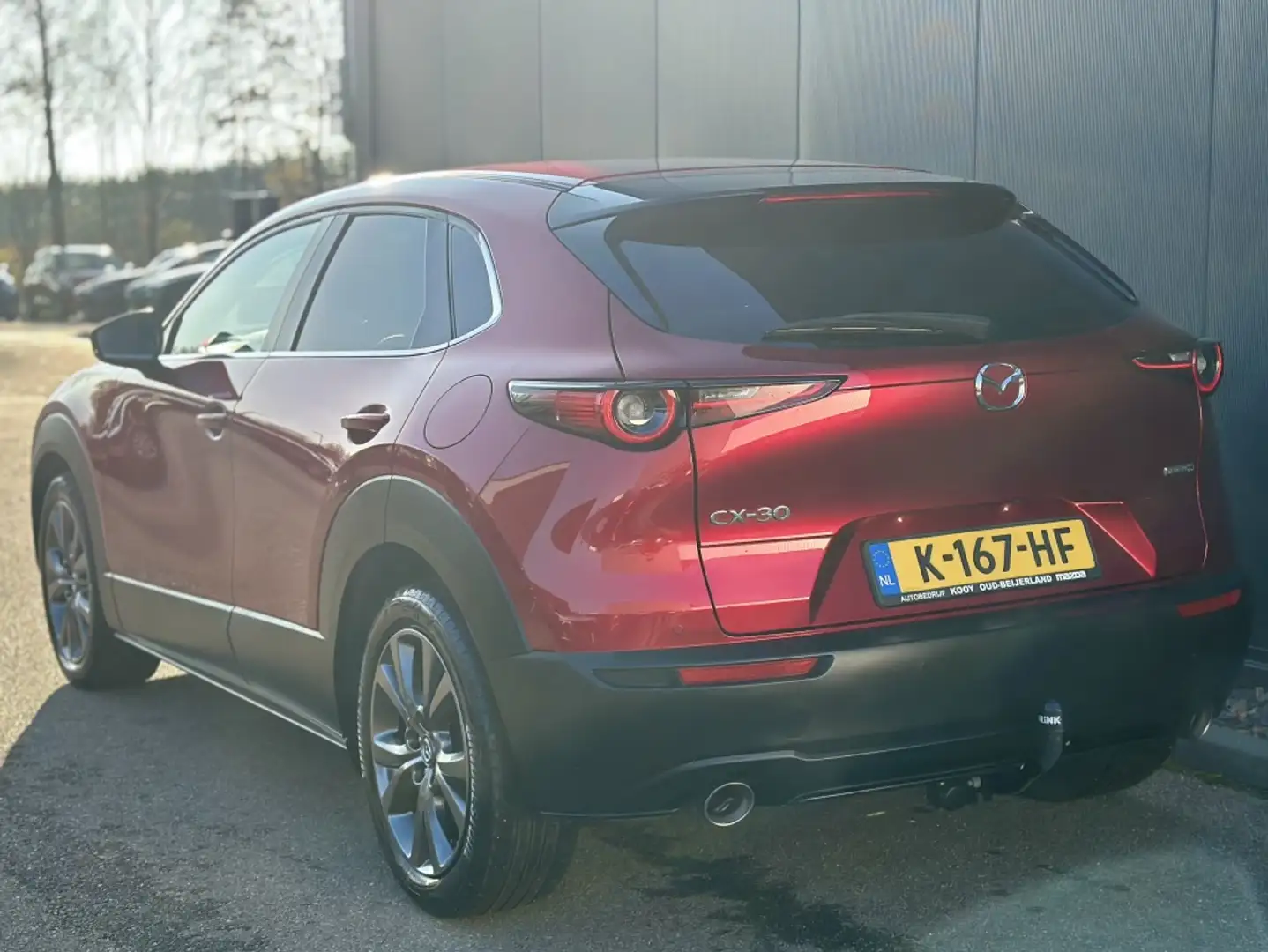 Mazda CX-30 2.0 SkyActiv-X 180PK Luxury Automaat / Trekhaak / Rouge - 2