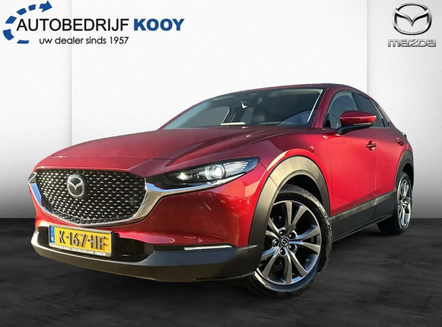 Mazda CX-30 2.0 SkyActiv-X 180PK Luxury Automaat / Trekhaak / Rouge - 1