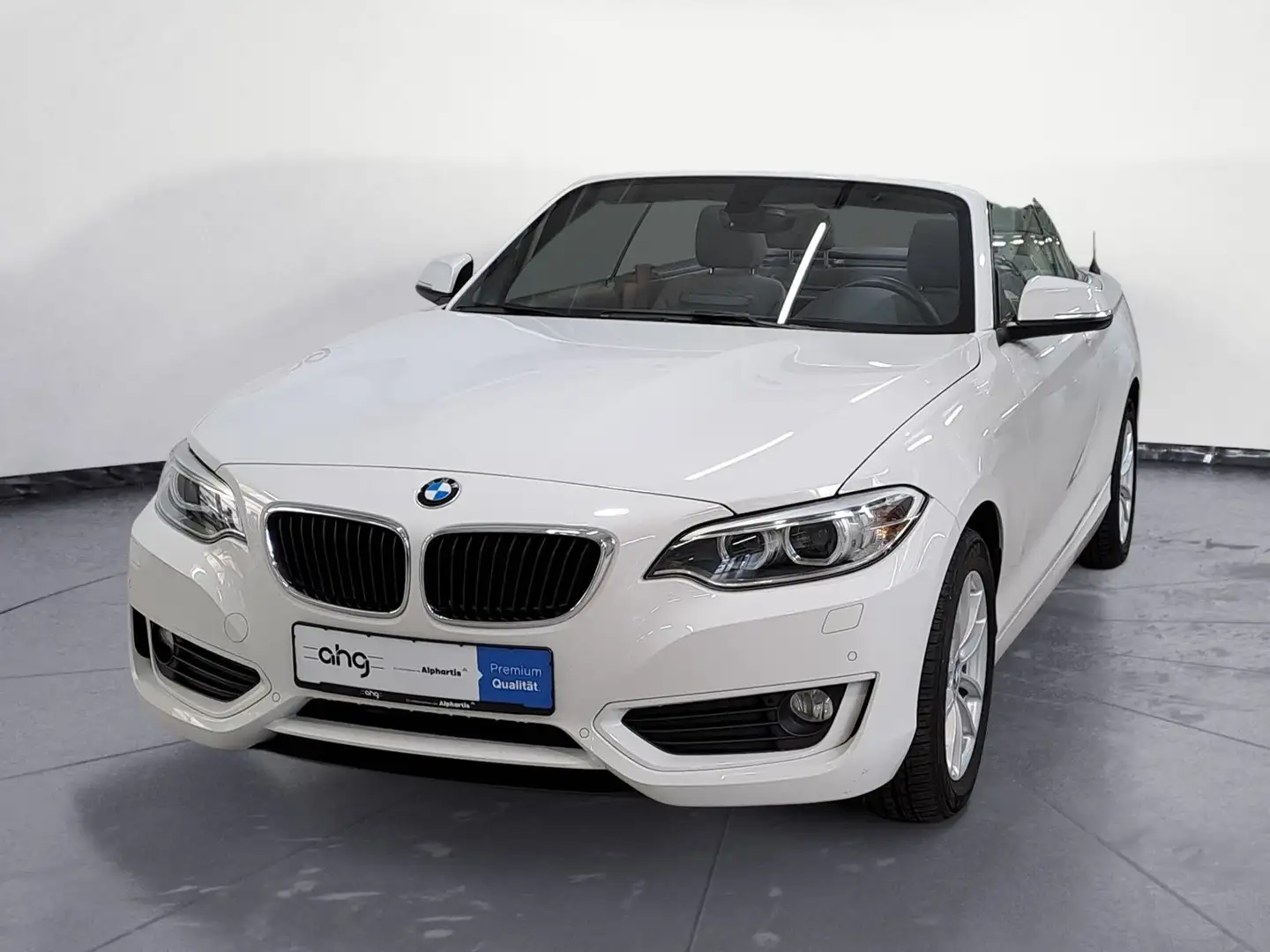 BMW 220 I Cabrio Weiß - 2