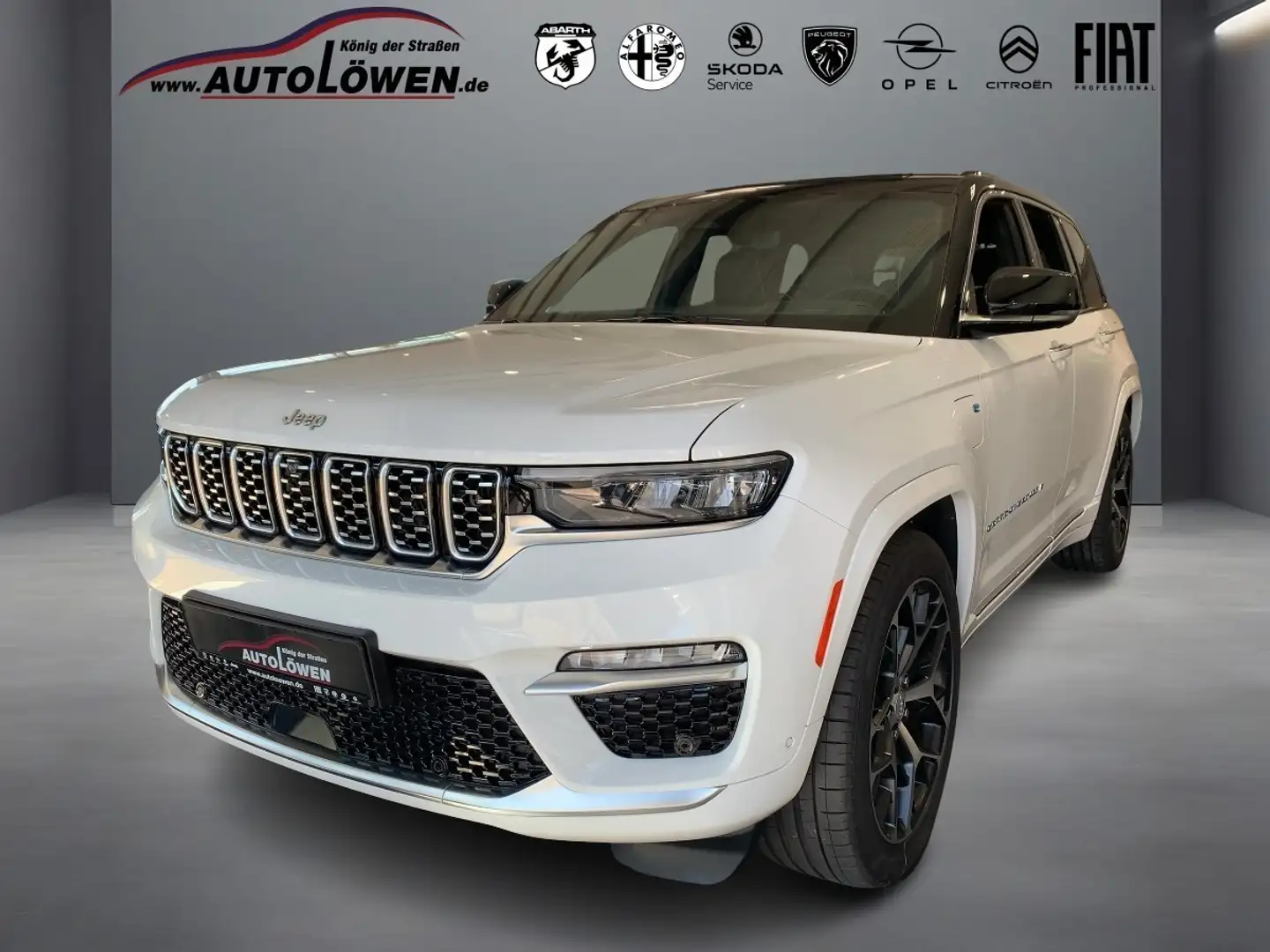 Jeep Grand Cherokee Cherokee 2.0 PHEV Summit Reserve Weiß - 1