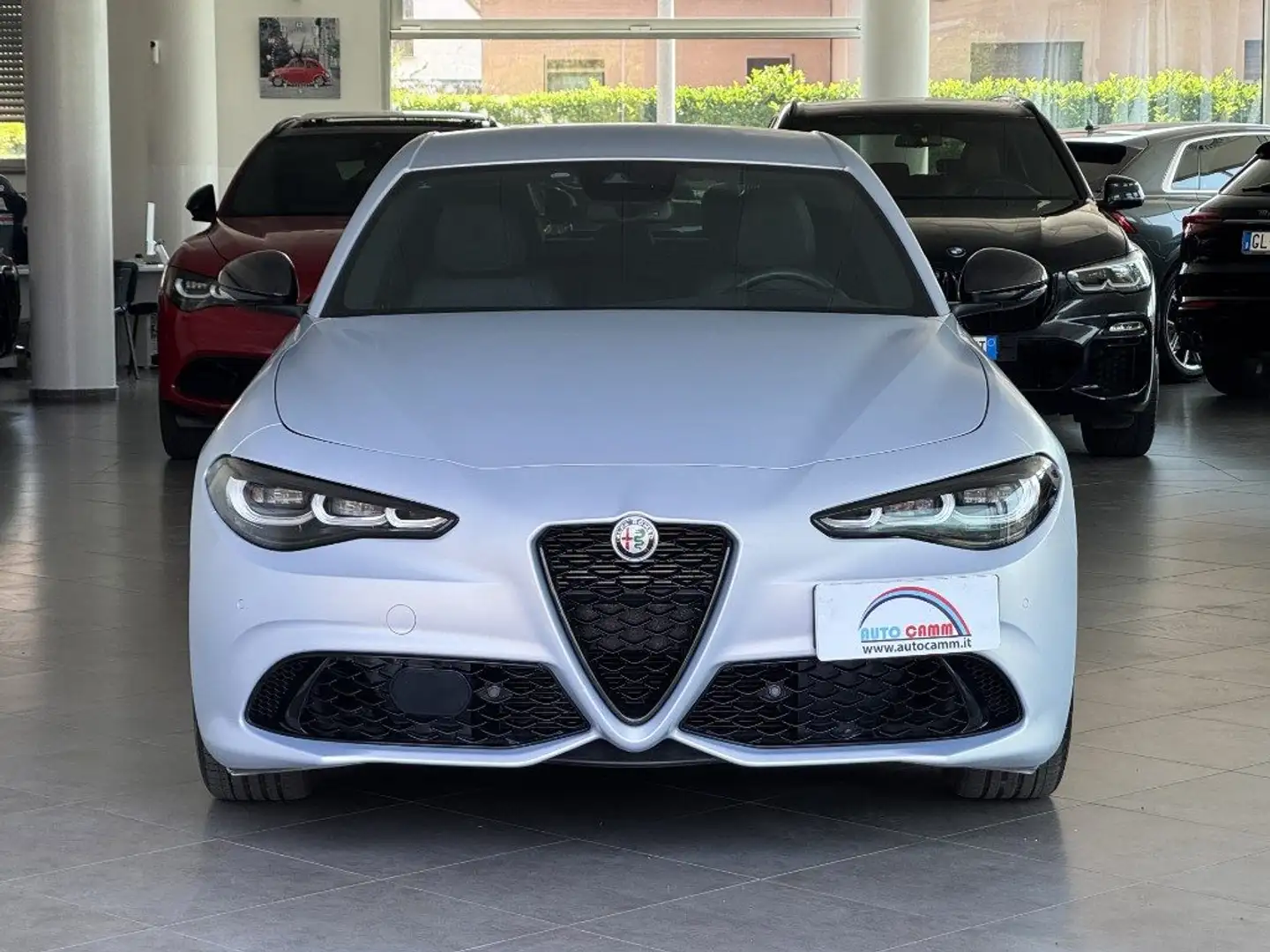Alfa Romeo Giulia 2.0 Turbo 280 CV AT8 AWD Q4 Competizione Veloce Argento - 2
