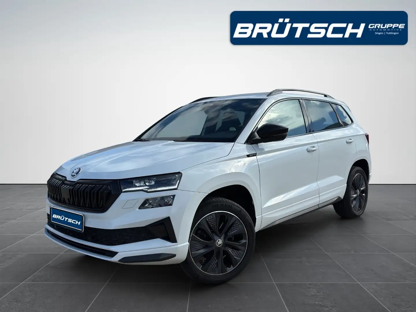 Skoda Karoq 1.5 TSI Sportline DSG / NAVI / KAMERA / MATRIX / A Weiß - 1