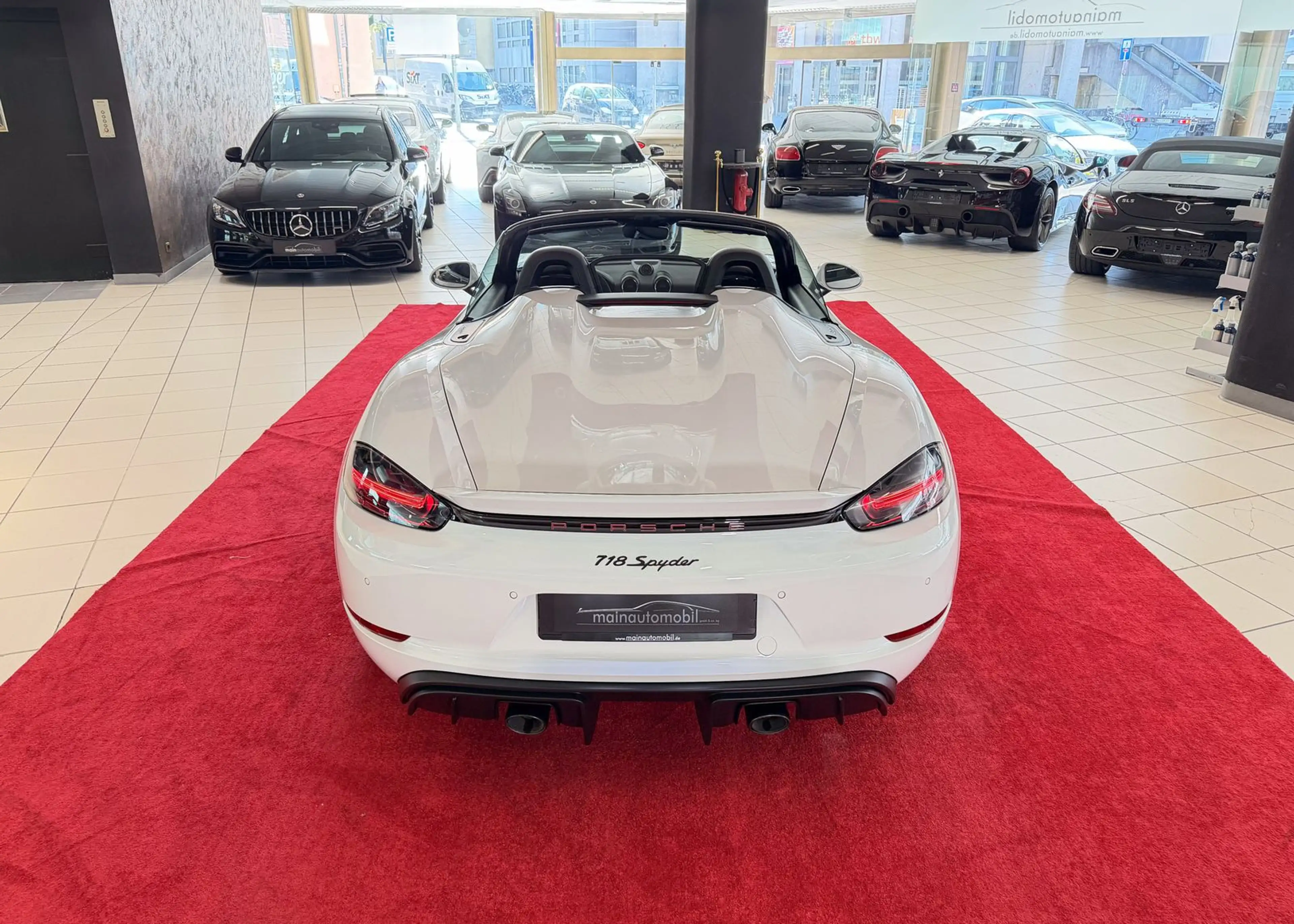 Porsche Boxster 718 Spyder 1.HAND SportChrono 4.0l 20" — photo 9