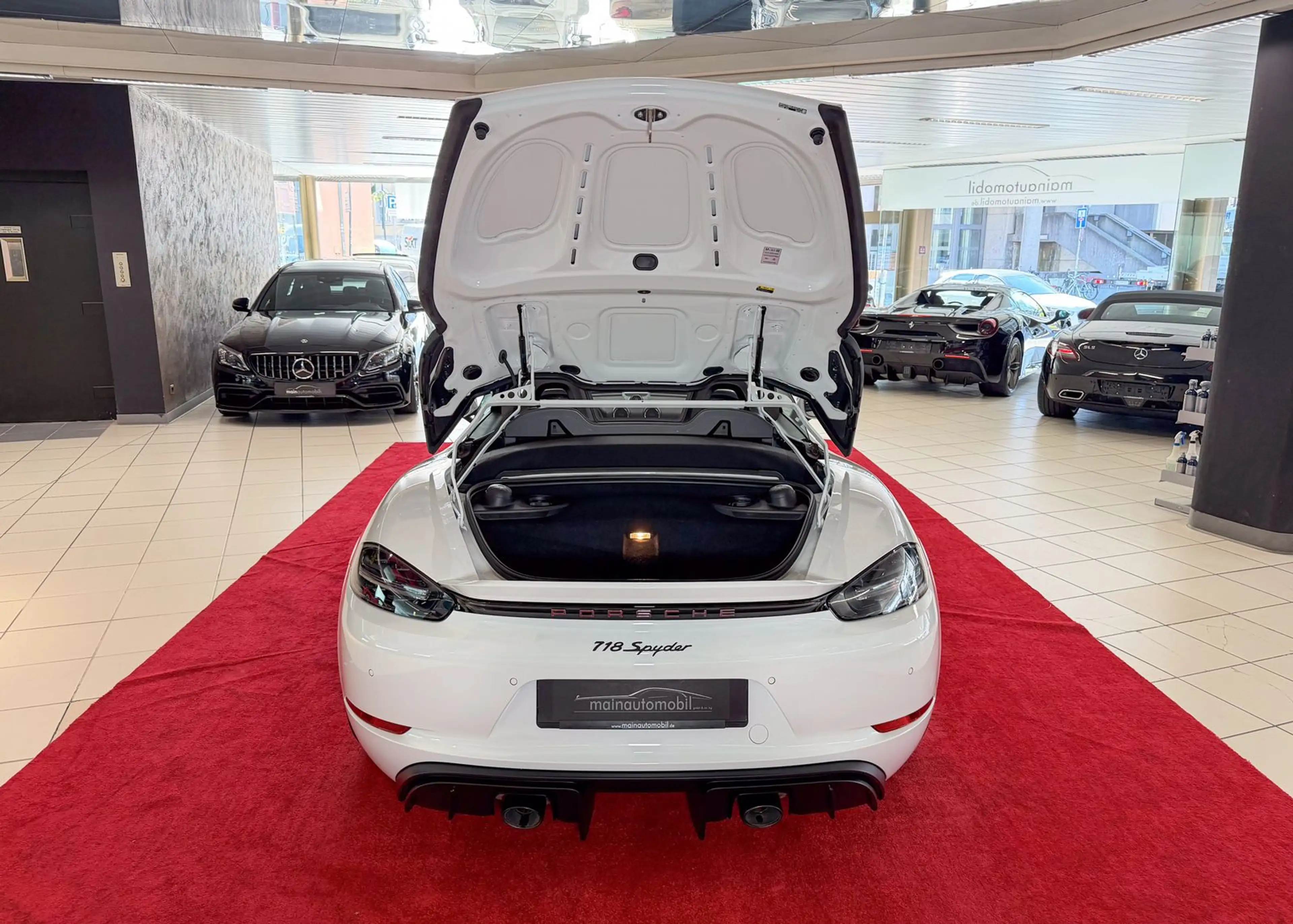 Porsche Boxster 718 Spyder 1.HAND SportChrono 4.0l 20" — photo 36