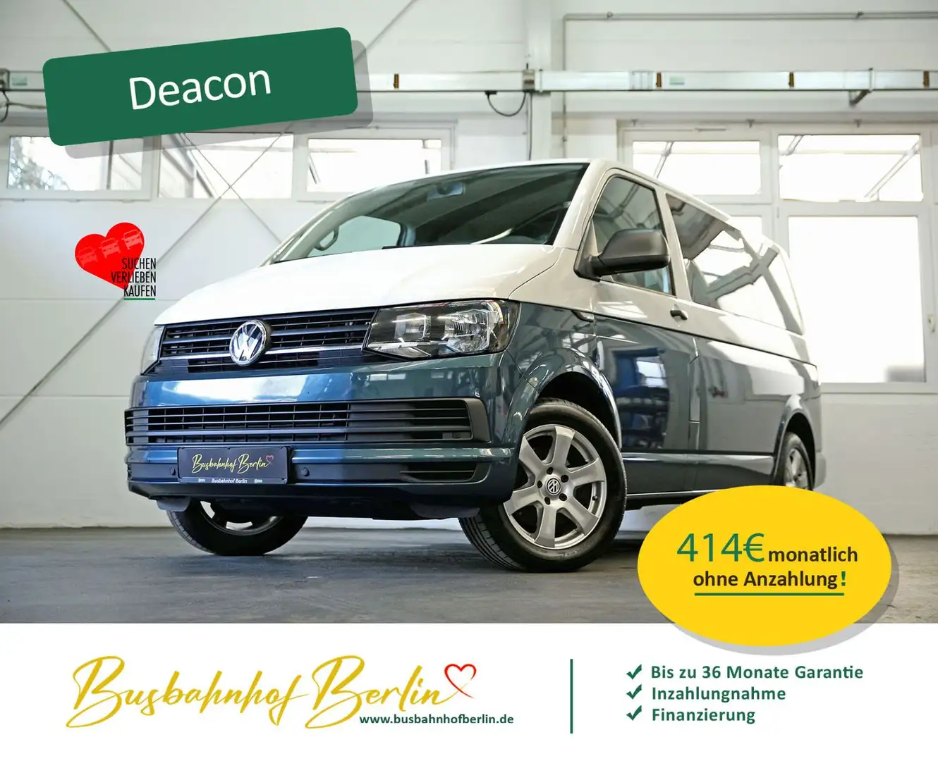 Volkswagen T6 Multivan Luft-Standhzg. 7Sitze Navi Sitzhzg. - 1