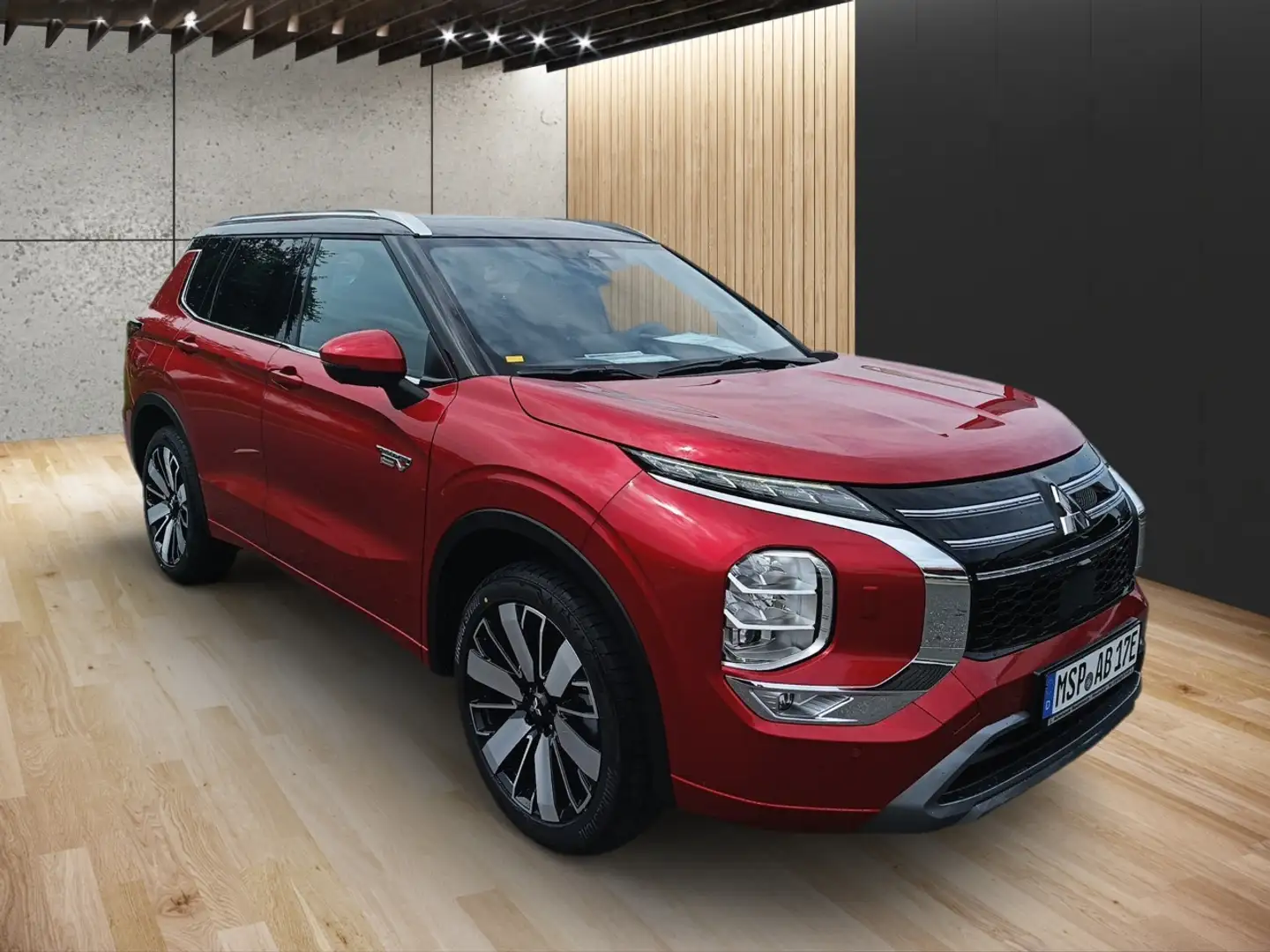 Mitsubishi Outlander 2.4L PHEV TOP 2-Farb Rot - 2