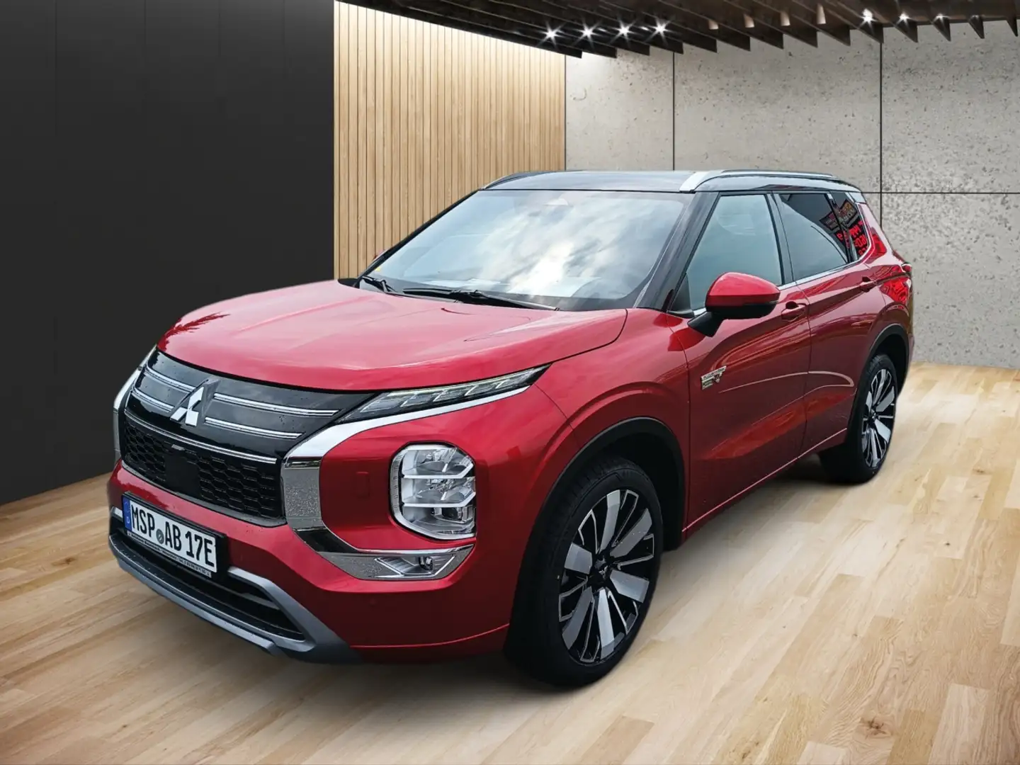 Mitsubishi Outlander 2.4L PHEV TOP 2-Farb Rojo - 1