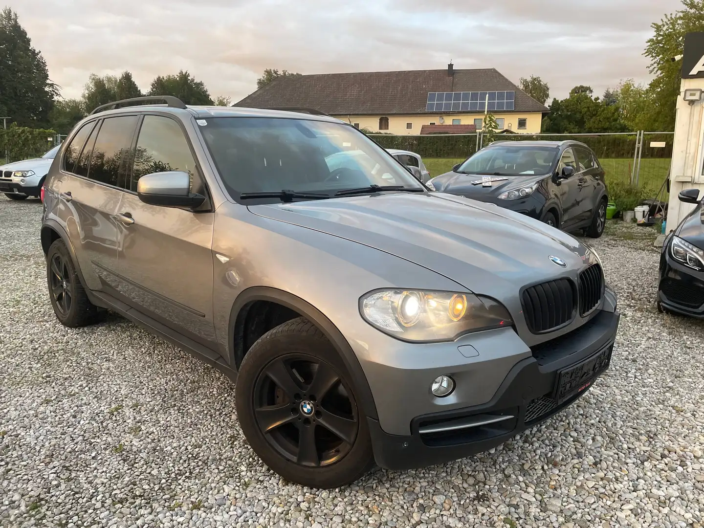 BMW X5 3.0 d+panoramadach +scheibedach+lederausstattung Grau - 1