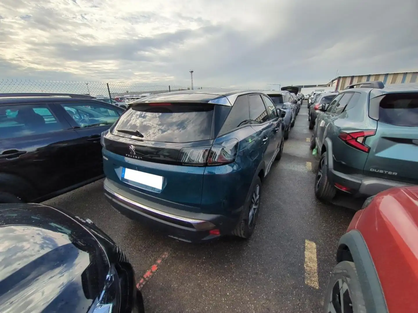 Peugeot 3008 1.2i Hybrid 136 e-DCS6 Allure Pack CAMERA GPS CHAI Blauw - 2