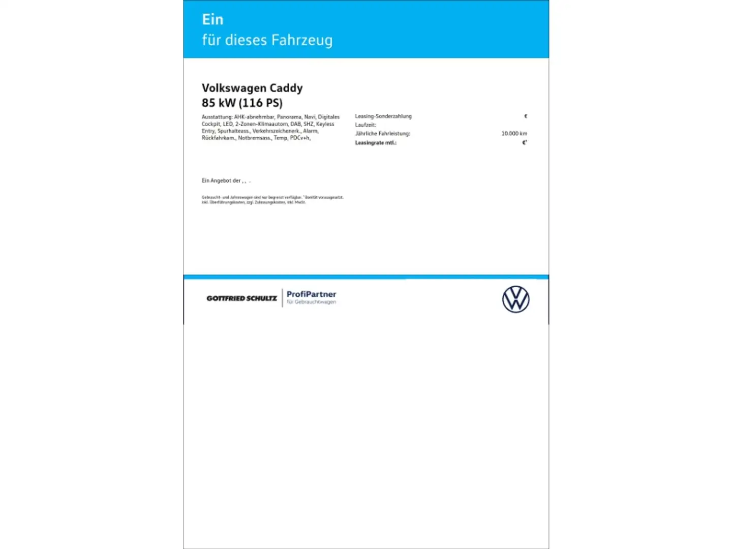 Volkswagen Caddy 1.5 TSI Dark Label Anhängekupplung Grau - 2