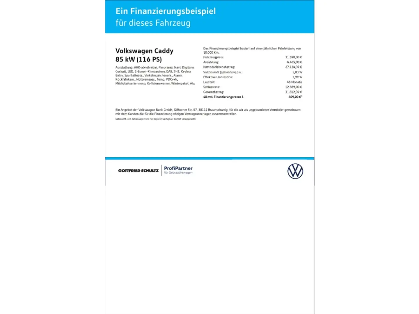 Volkswagen Caddy 1.5 TSI Dark Label Anhängekupplung Grau - 2