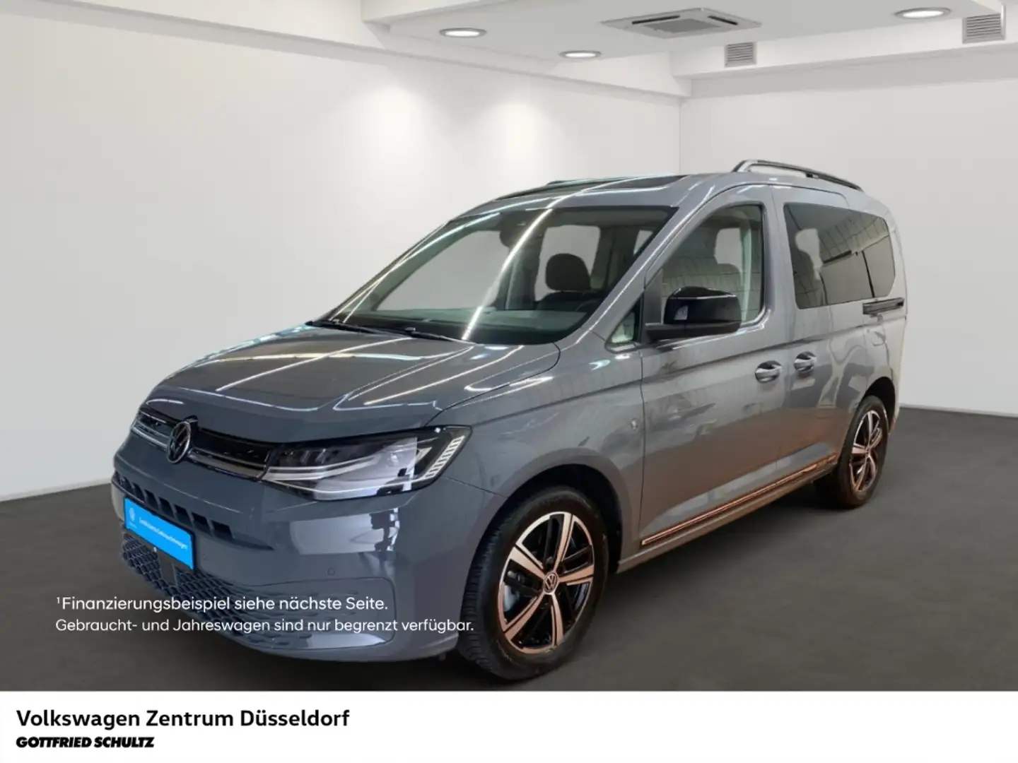 Volkswagen Caddy 1.5 TSI Dark Label Anhängekupplung Grau - 1
