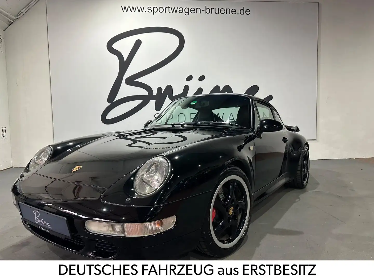 Porsche 993 Turbo WLS II,ERSTBESITZ, Schiebedach, Xenon Schwarz - 1