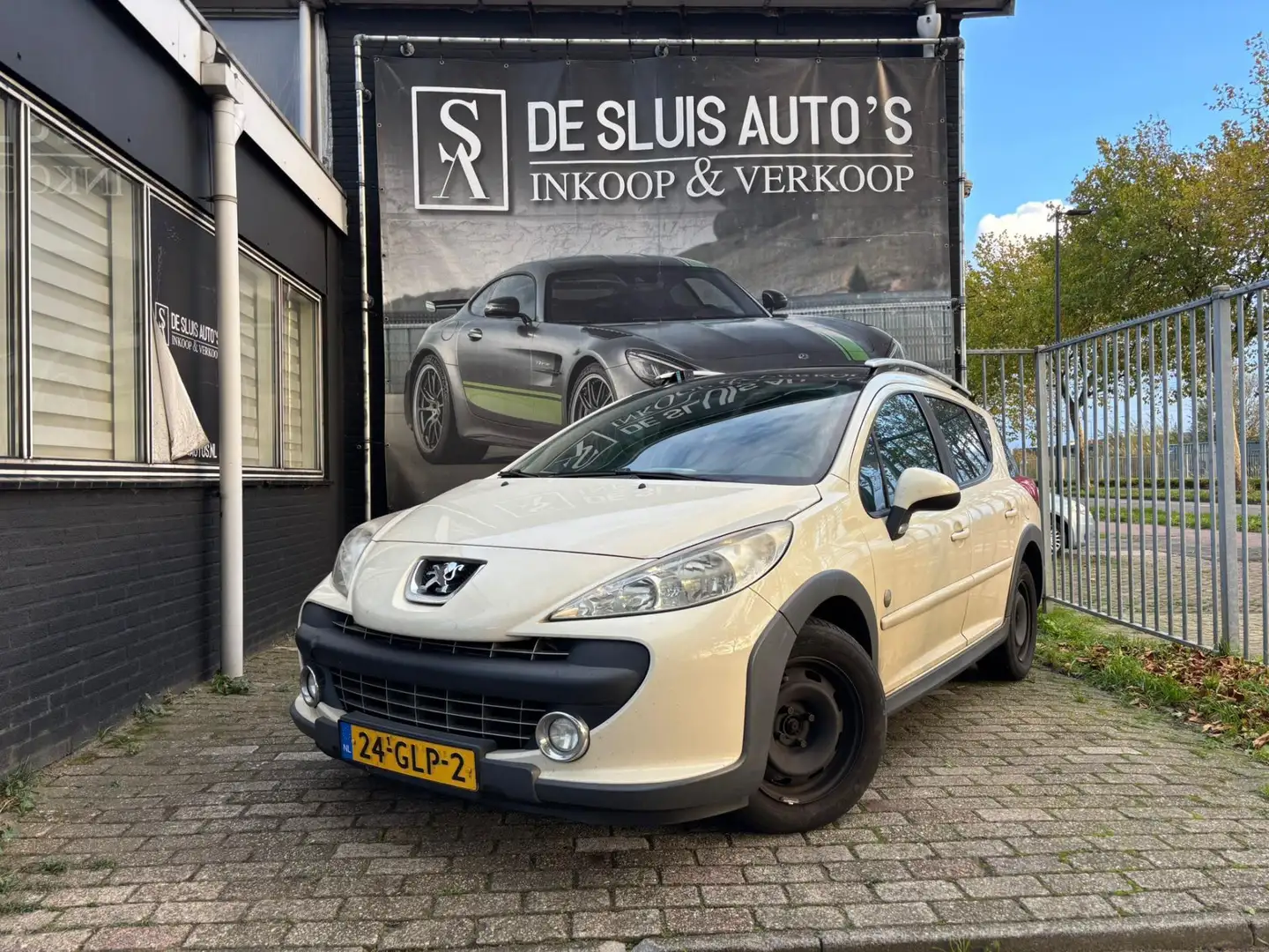 Peugeot 207 SW Outdoor 1.6 HDiF XS Airco Leer Nw APK Beige - 2