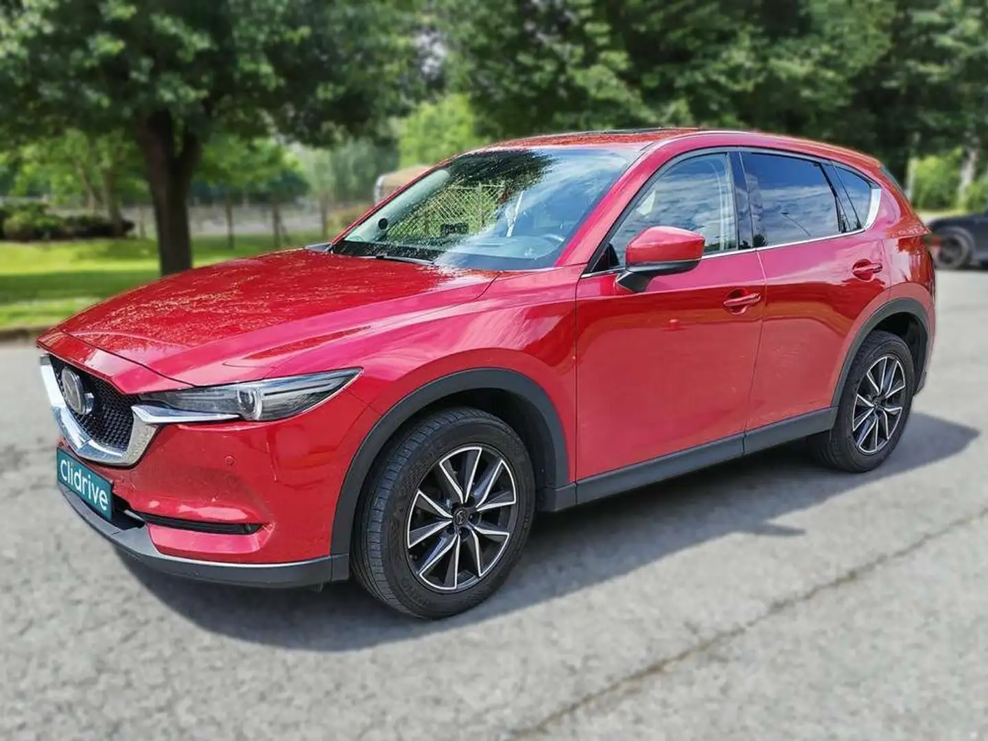 Mazda CX-5 2.2DE Luxury 4WD 175 Aut. Rojo - 2