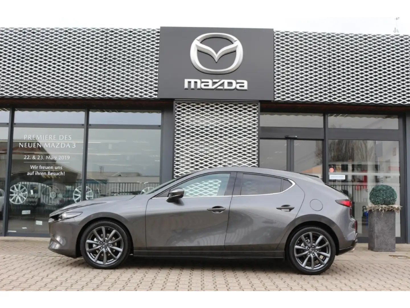 Mazda 3 SKYACTIV-G SELECTION+DES-P+360 CA M Grau - 2