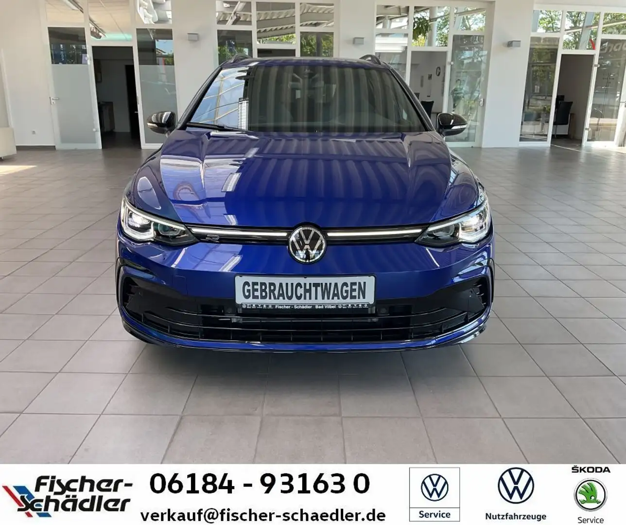 Volkswagen Golf Variant R-Line 1.5TSI*DSG*AHK*RLine*BlackSt Blau - 2