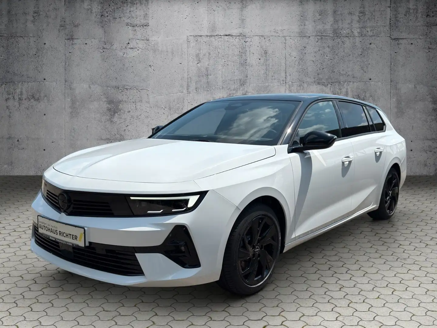 Opel Astra ST GS MHEV, AHZV, PIXEL-LED, NAVI, HEAD-UP Blanc - 1