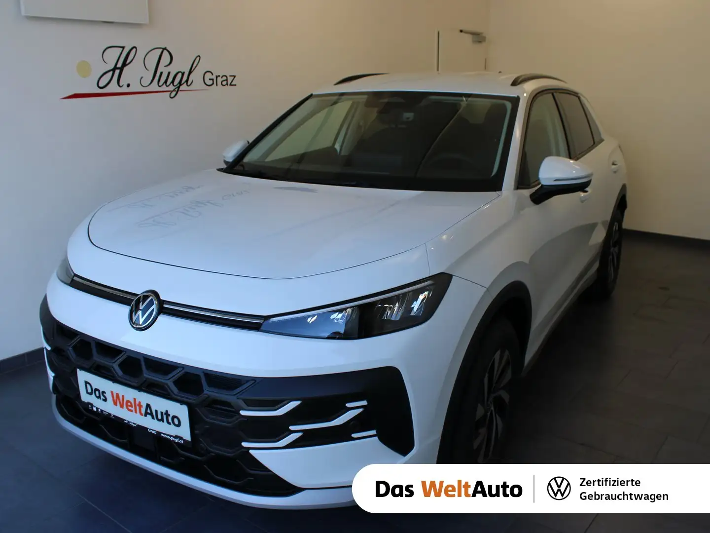 Volkswagen T-Roc Life eTSI DSG Weiß - 1