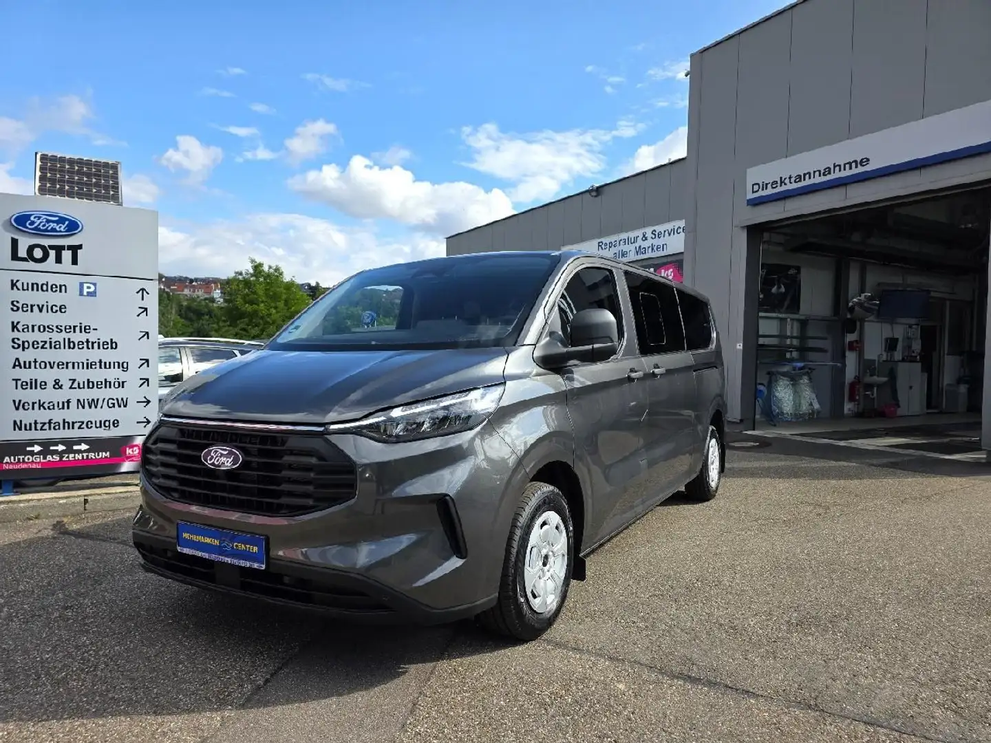 Ford Transit Custom Kombi 320 L2 Trend *ACC*LED*NAV* Gris - 1