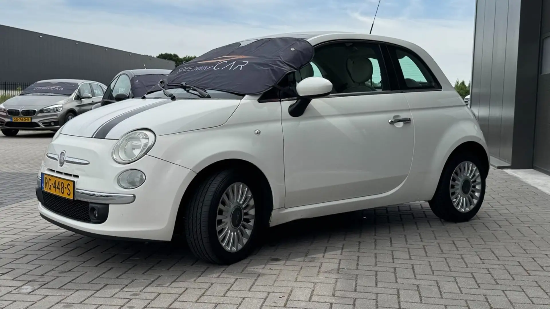 Fiat 500 1.2 Naked Blanc - 2