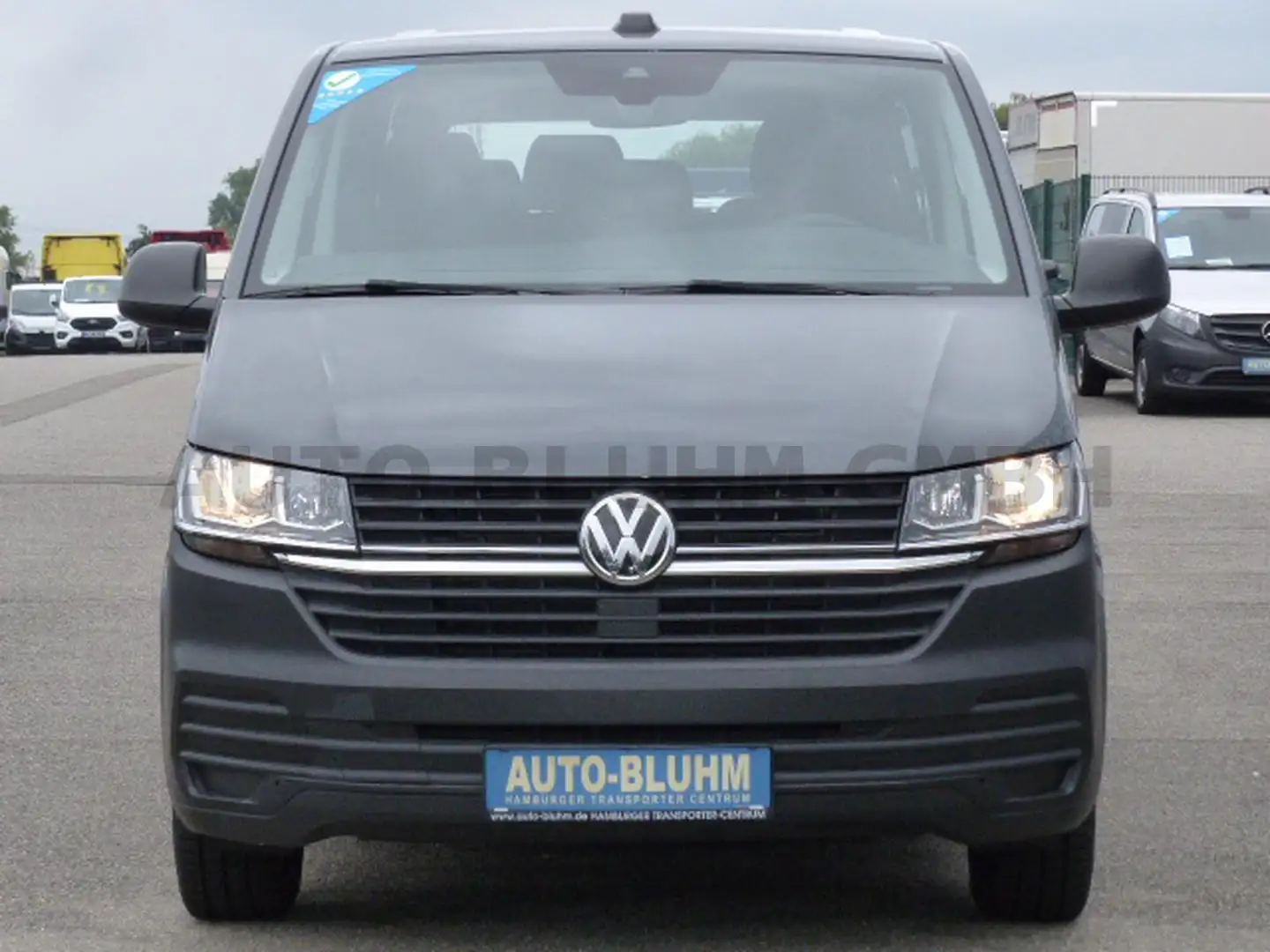 Volkswagen T6 Transporter T6.1 TDI Kombi L1 + Cam AC 9-Sitze Assyst-Paket Grau - 2