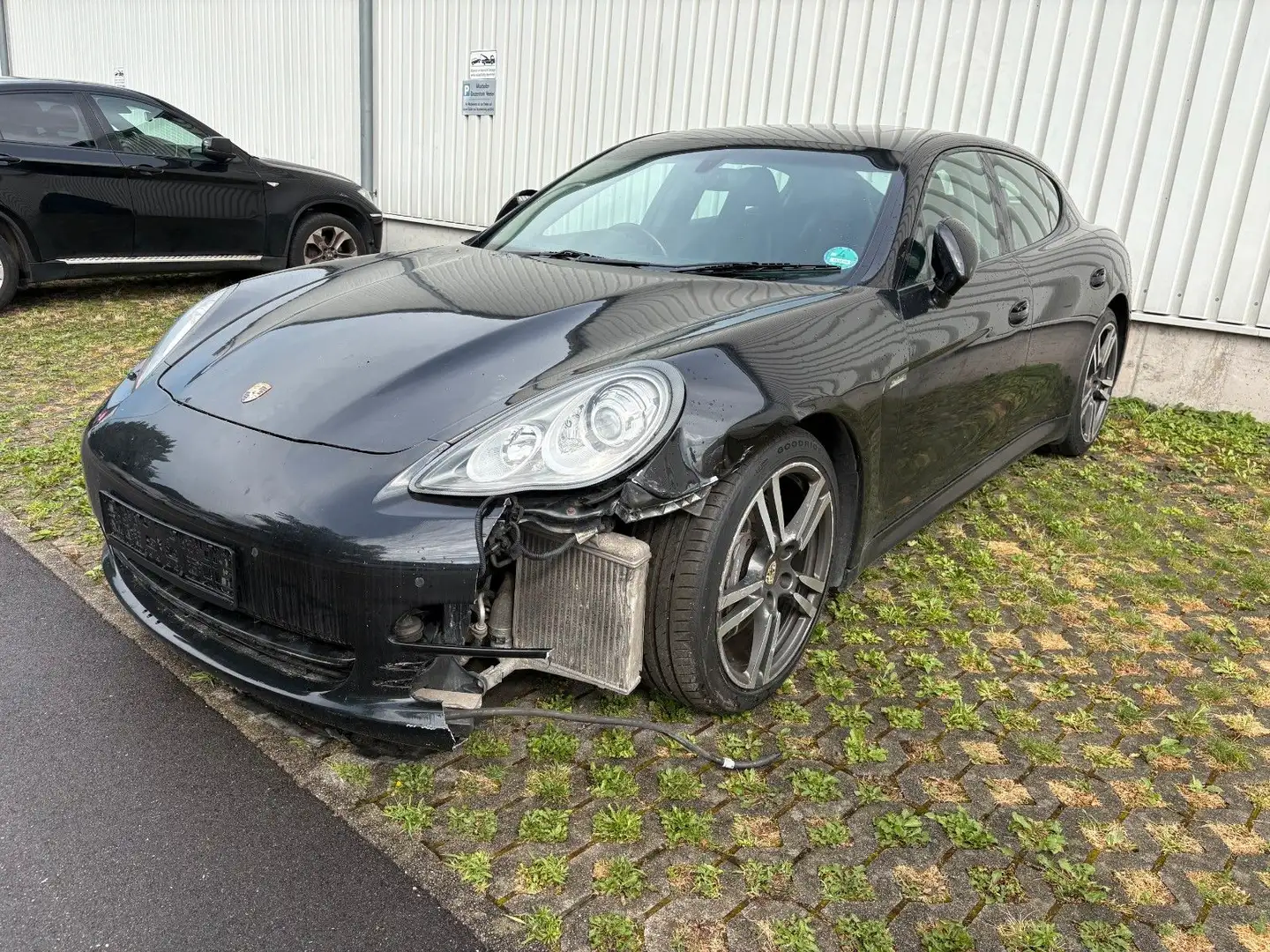 Porsche Panamera Diesel RECHTSLENKRAD D.Papire. Negru - 1