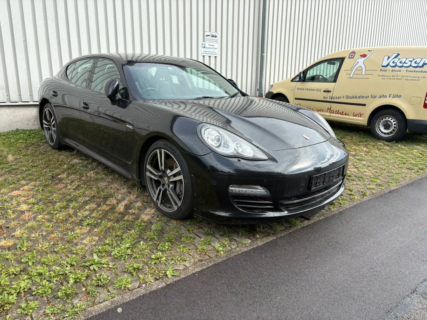Porsche Panamera Diesel RECHTSLENKRAD D.Papire. Negru - 2