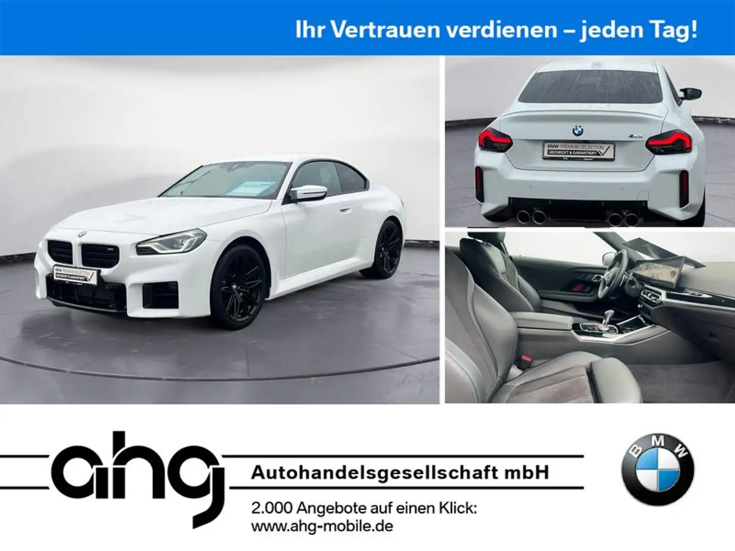 BMW M2 Coupe Keyless Adapt. LED Kamera HiFi Weiß - 1