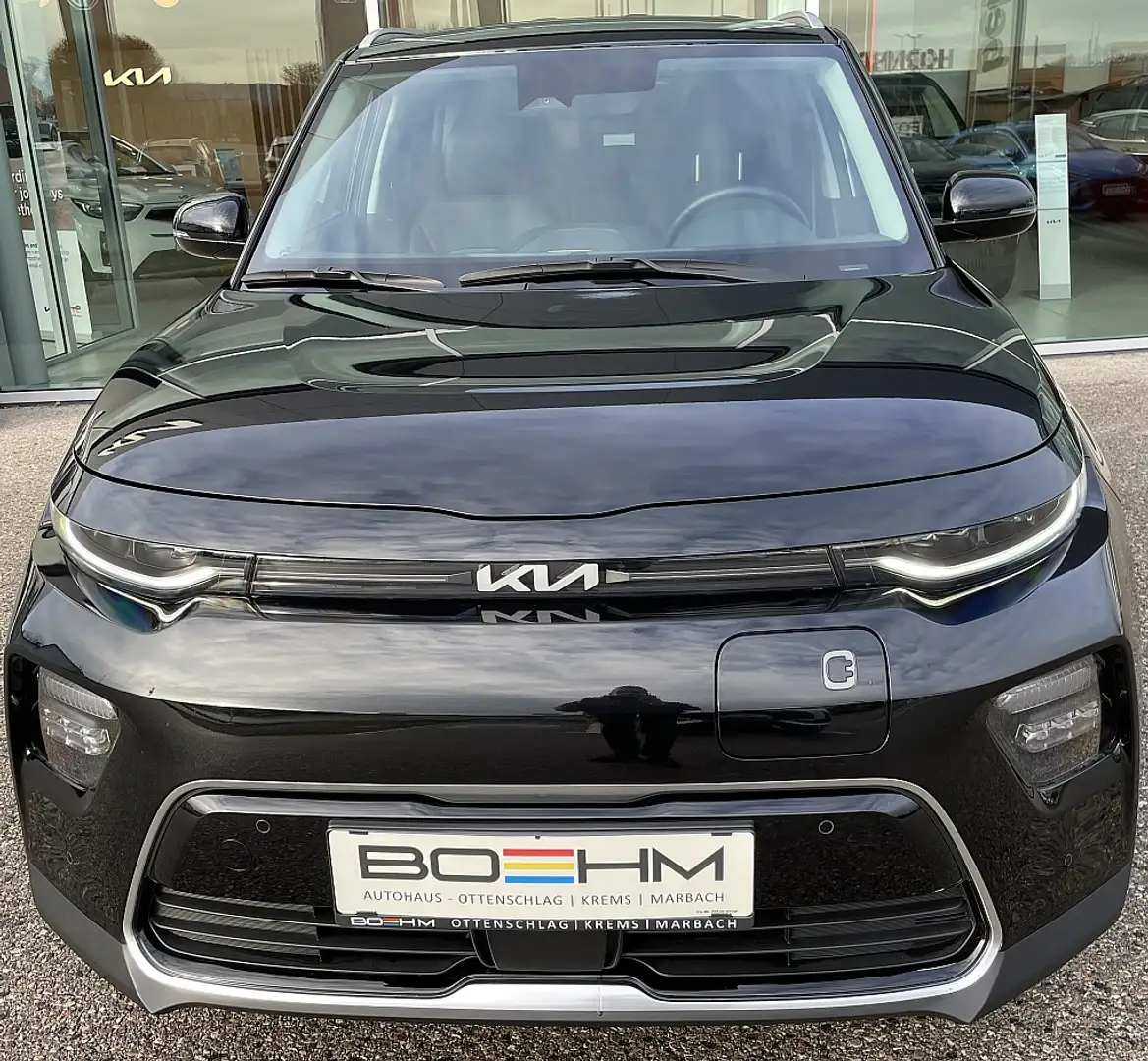Kia Soul EV 64kWh  Goldausstattung *Wärmepumpe* Schwarz - 2